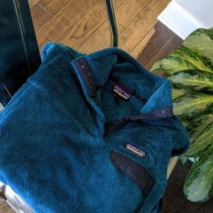 Patagonia Blue Snap Fleece
